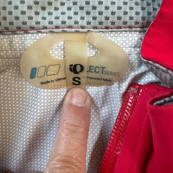 Pearl Izumi Cycling Mens Elite Series Full Zip Jacket Size S Small Red Black - Picture 2 of 8